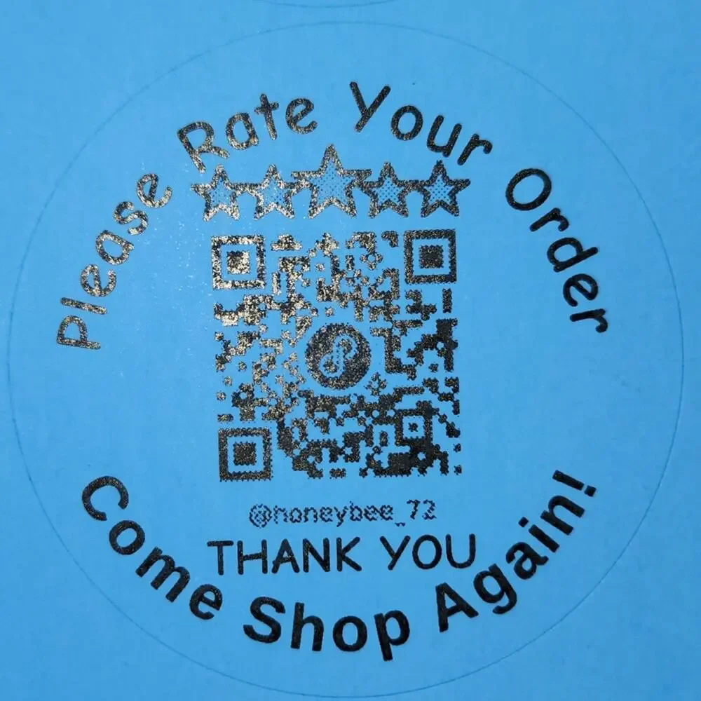 QR Code Stickers single Color NEON - Set Of 96 - 4 Sheets Of 24